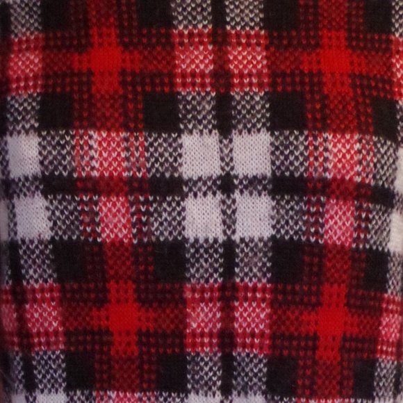 H&M Divided Plaid/Checkered Mohair Blend Relaxed Fit Sweater- Sz. XS - Picture 2 of 3